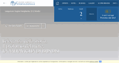 Desktop Screenshot of albergointernazionale.it